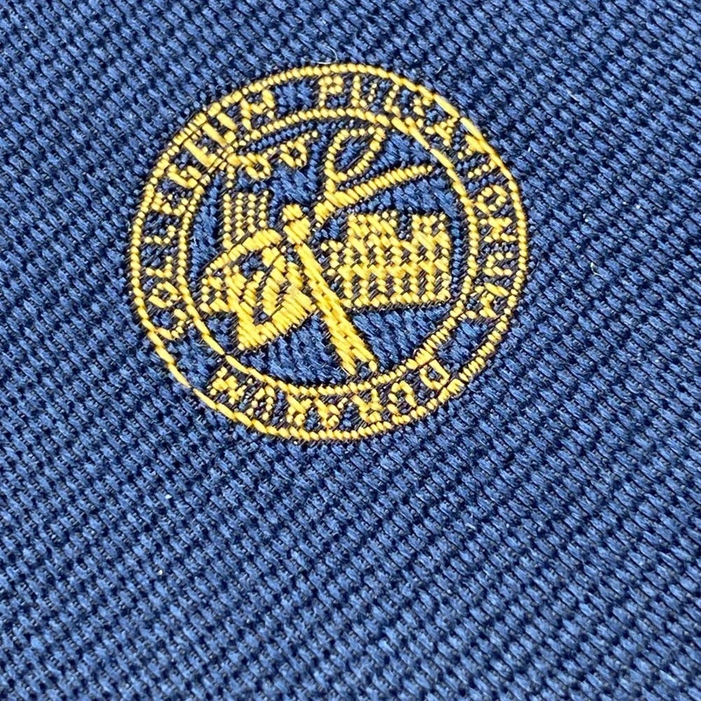 Ben Silver Durham University Silk Tie Collegium Dunelmense Castle Crested